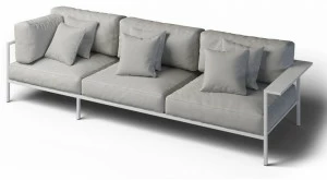 Laubo Левый угловой 3-х местный садовый диван с подлокотником Cosi