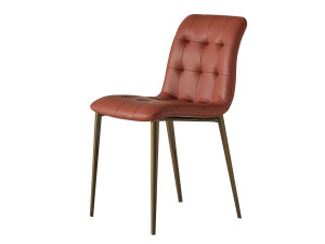 Кожаный стул capitonné