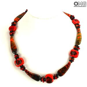 4797 ORIGINALMURANOGLASS Ожерелье с венецианскими бусинами Zattere  см