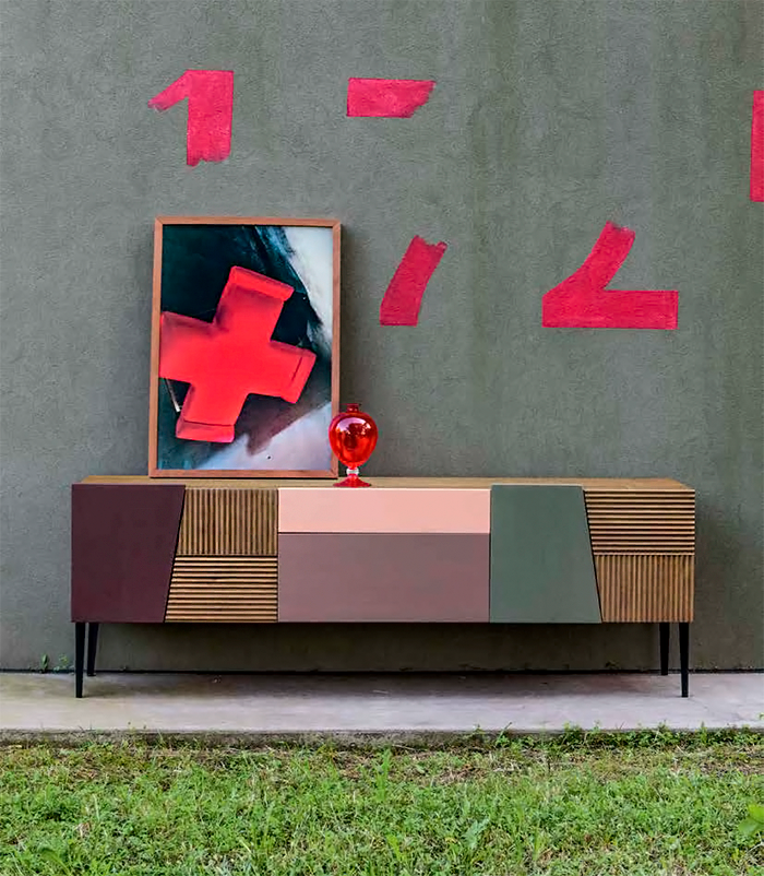 Тумба под TV  DEVINA NAIS CR106H30 