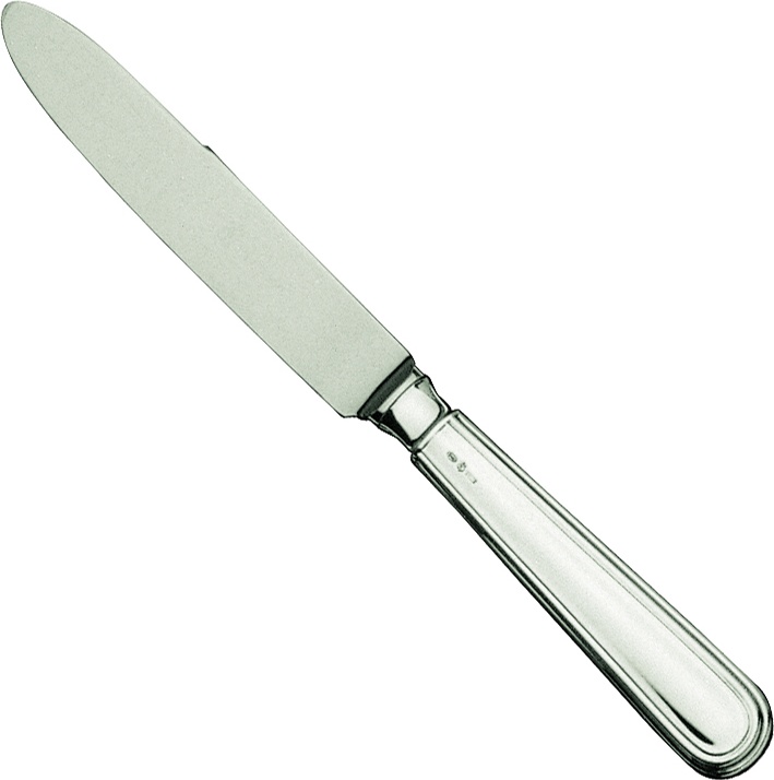 1044919 Schiavon Нож десертный 22см "Инглезе" (серебро 925пр) Серебро 925 