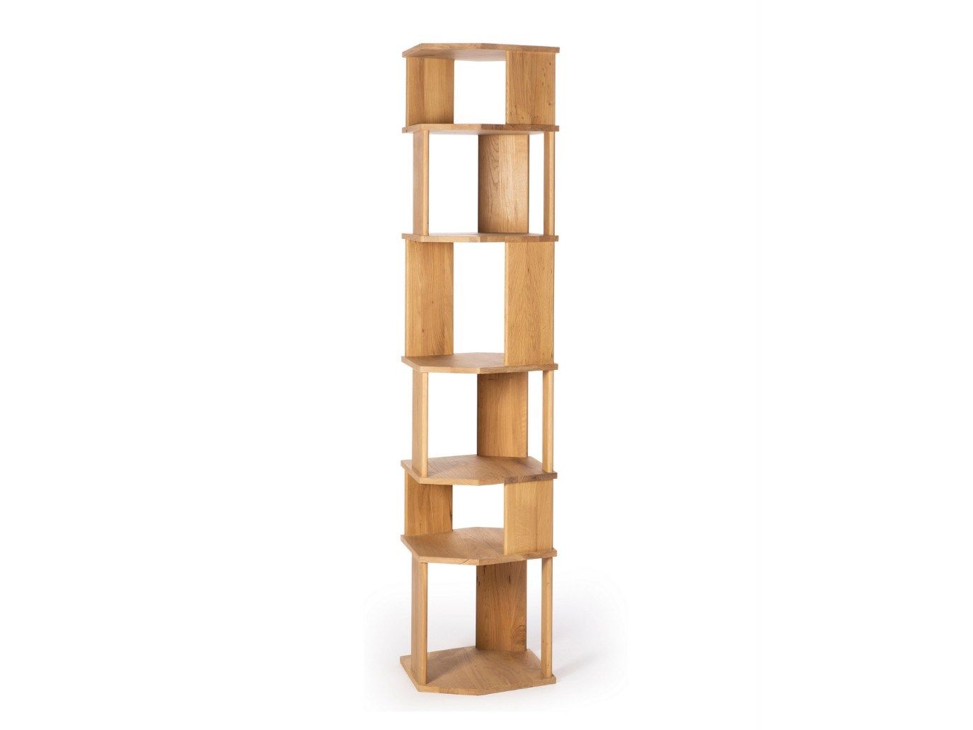 Отдельно стоящий книжный шкаф из дуба Ethnicraft Stairs ARCH-00117788