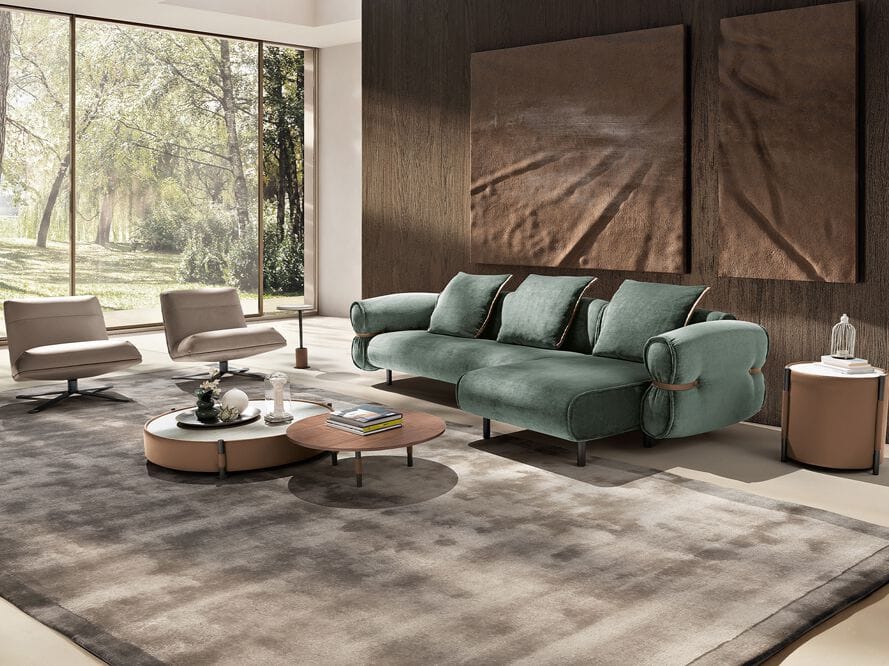 3-местный диван с полуостровом Max Divani BonBon ARCH-00011292 - Вид №4