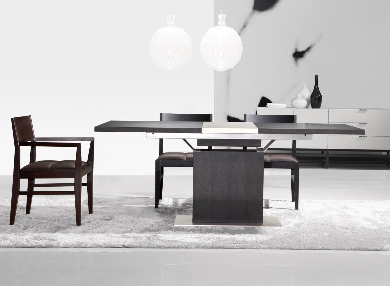 Cтул Lago Maggiore Тёмно-коричневый PUSHA LAGO MAGGIORE 060776 Коричневый  - Вид №1