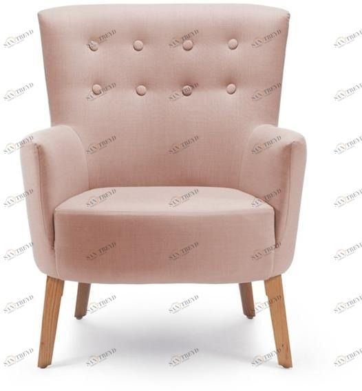 Deadgood Кресло с мягкой обивкой и подлокотниками Love L1