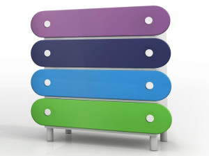 Алюминиевый комод