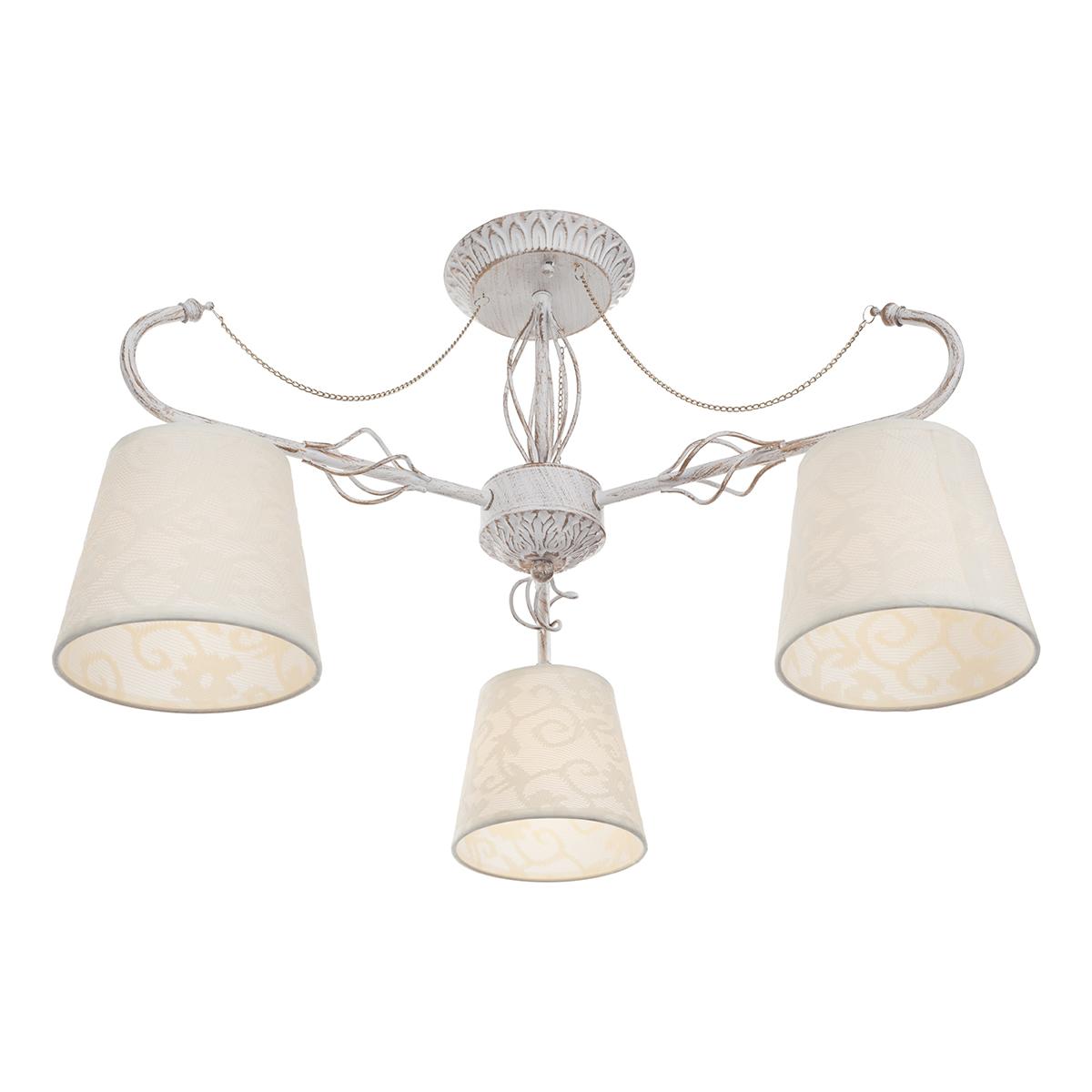 Потолочная люстра IDLamp Vilucchio 556/3PF-Whitepatina IDLAMP VILUCCHIO 184006 Белый  - Вид №3