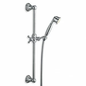 CRIPD066 Передвижная штанга 54 см с гибким шлангом и ручным душем против известковых отложений Cristina Rubinetterie