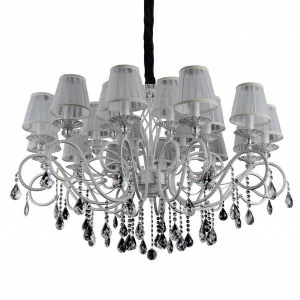 Подвесная люстра Omnilux Belluno OML-79103-18 белая OMNILUX ДИЗАЙНЕРСКИЕ, BELLUNO 188693 Белый