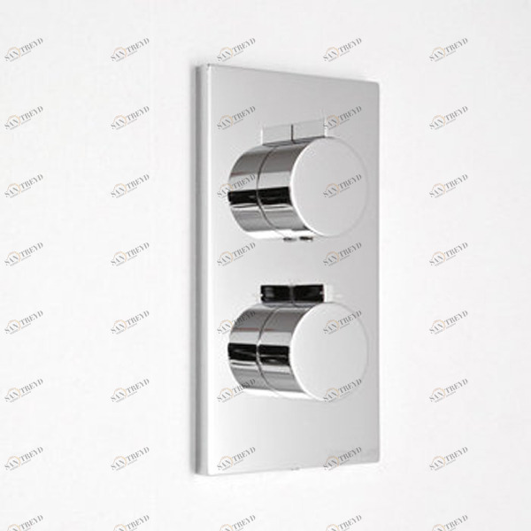 Смеситель термостатический настенный BK602 Antonio Lupi BIKAPPA c распределителем на два выхода Antoniolupi