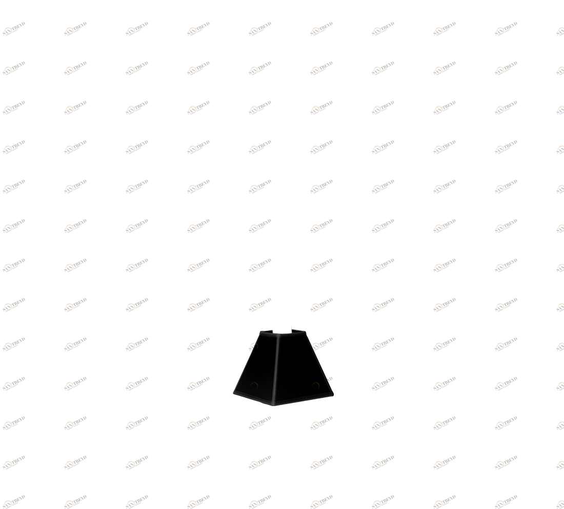 Gentry Home Бра Opèra  Квадрат - черно-серебристая подкладка GH100139 