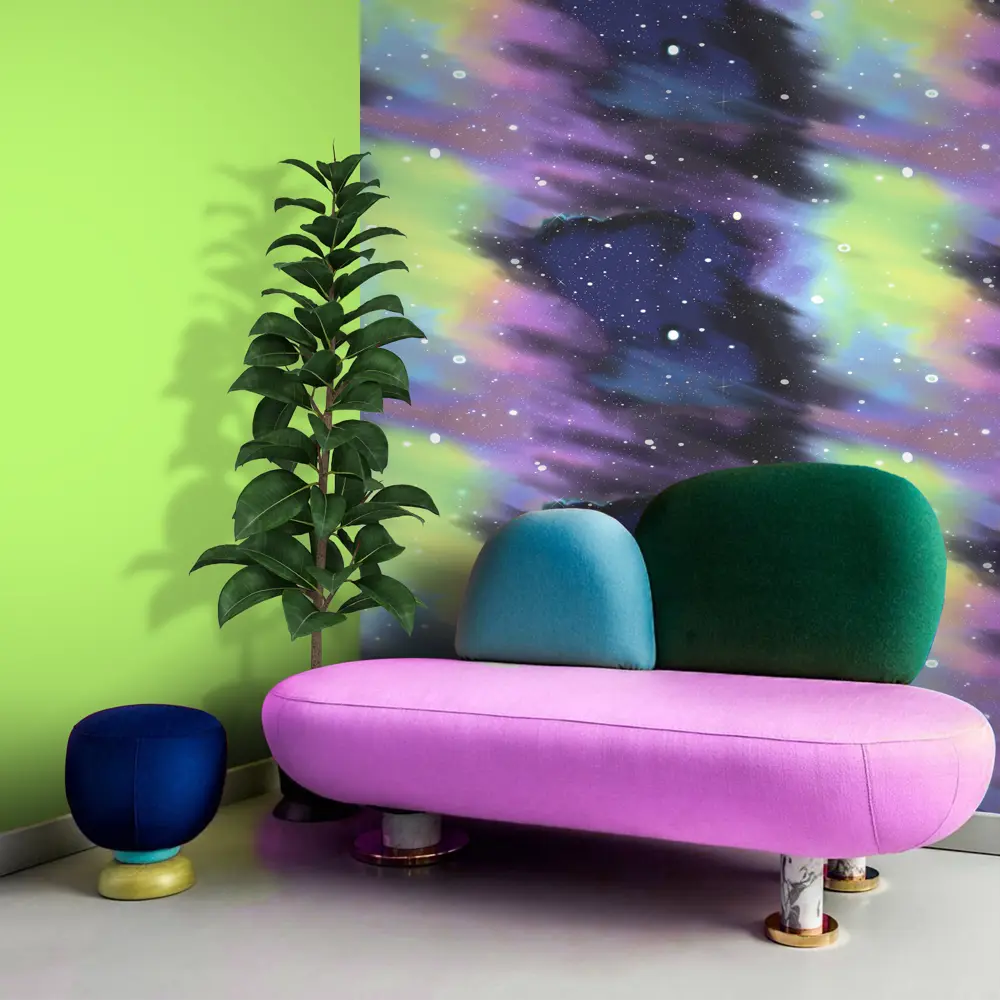 Обои флизелиновые Erismann Inspace фиолетовые 1.06 м ЭР60403-04 STLM-2084907 - Вид №3