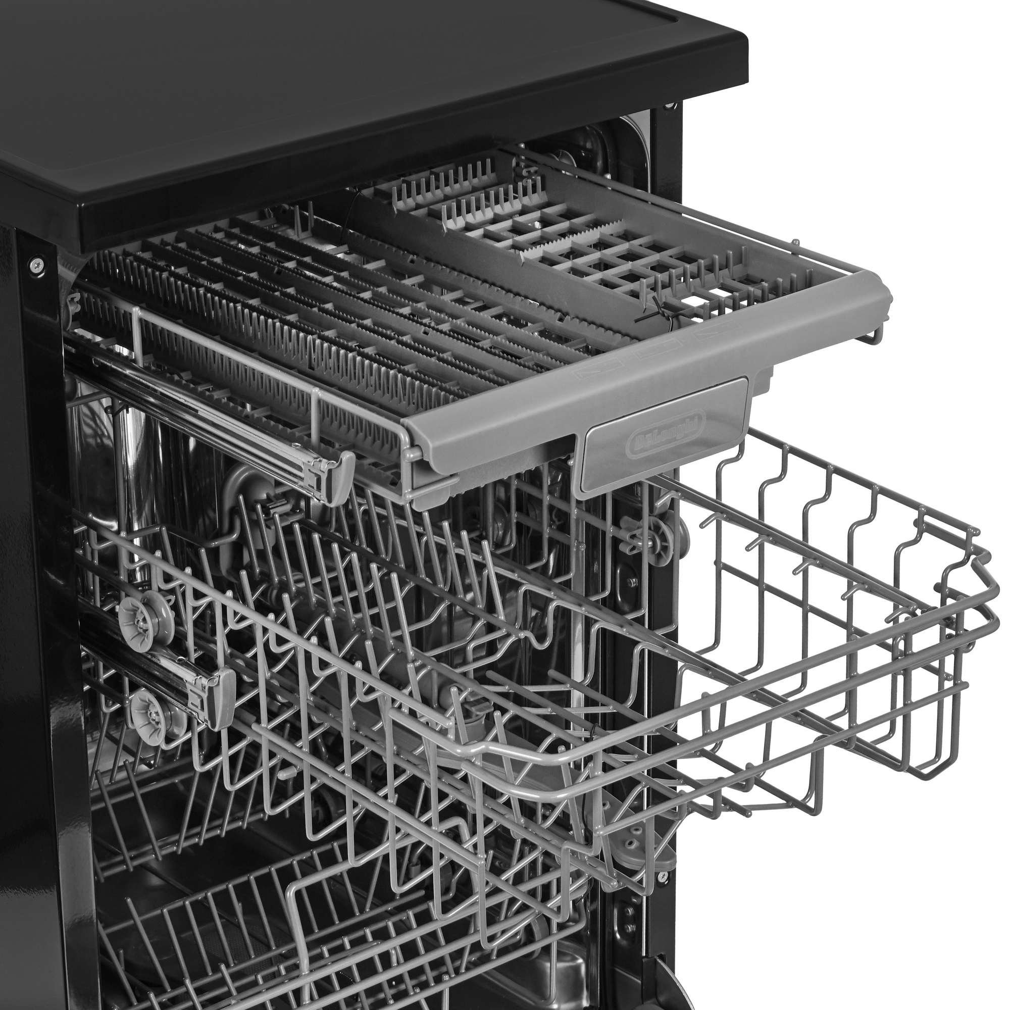 5352159 Посудомоечная машина DeLonghi DDWS09S Erea черный STDN-0139926 - Вид №8