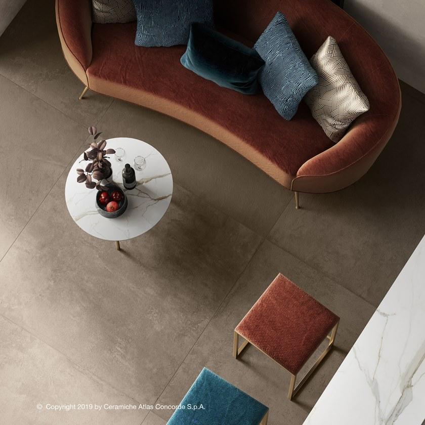 Atlas Concorde Напольное покрытие с эффектом бетона Raw sun-id-1459093 - Вид №25