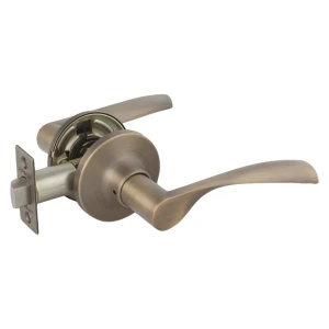 Ручка-защёлка межкомнатная Apecs 8023-05-AN, латунь/цинк, цвет антик, 2 шт.