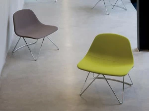 Luxy Кресло с обивкой по контракту Llounge