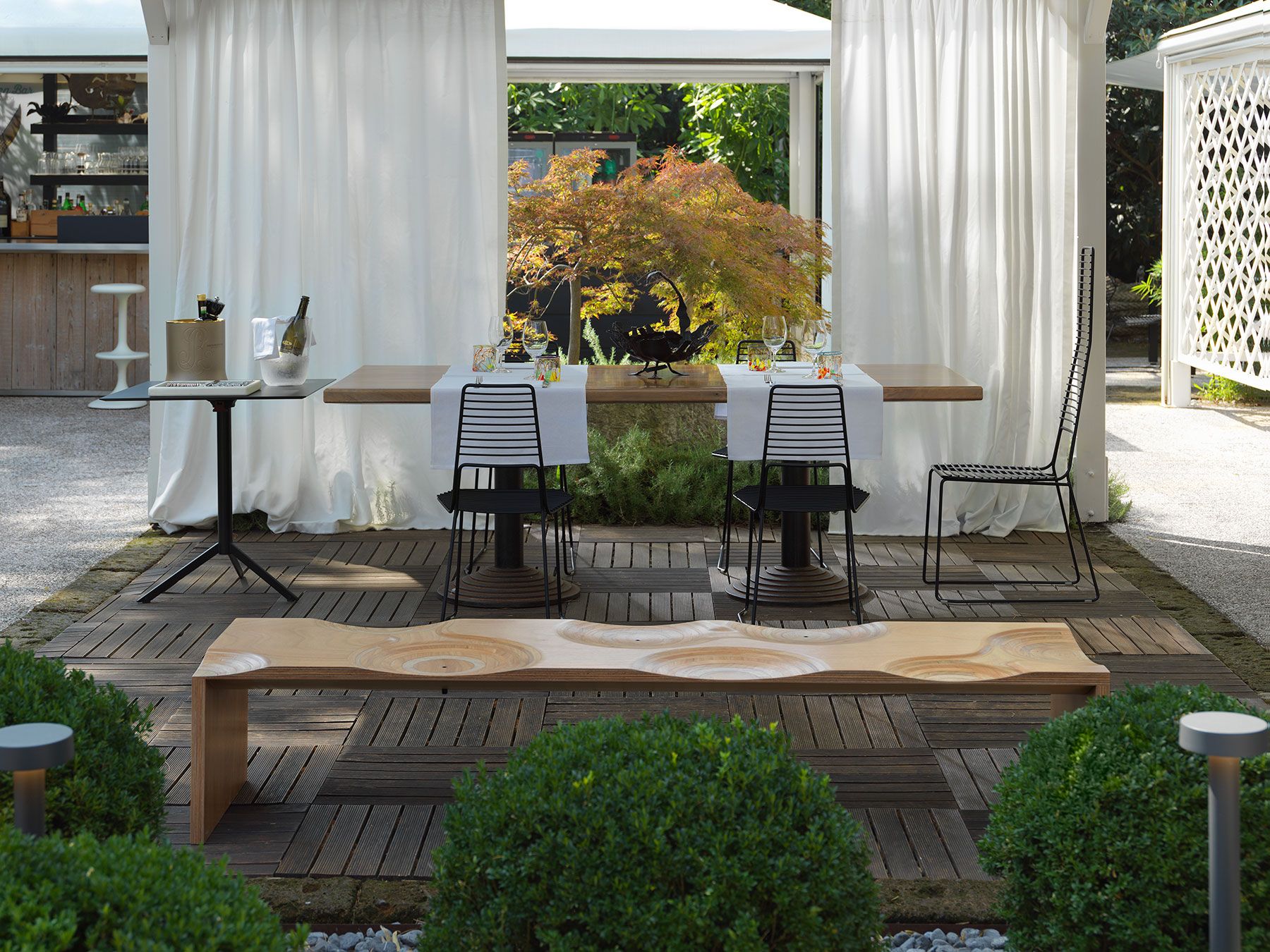 Металлический стул для сада Casamania & Horm иностранец ARCH-00138196 - Вид №4