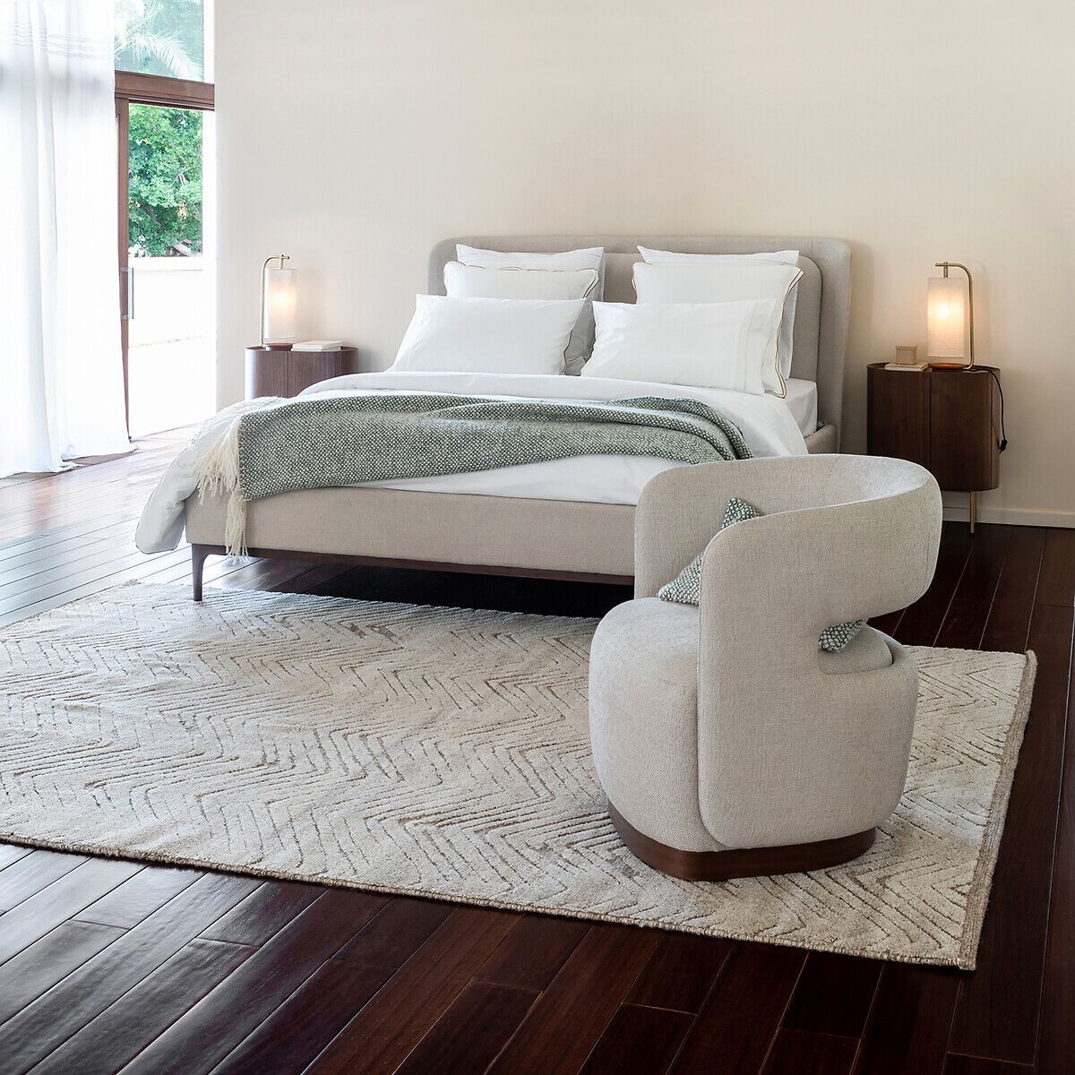 Овальная тумбочка из шпона AMPM Aslen ARCH-00064780 - Вид №4