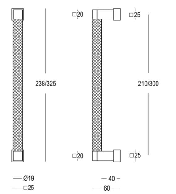 Латунная ручка Quincalux Монтре ARCH-00063175 - Вид №3