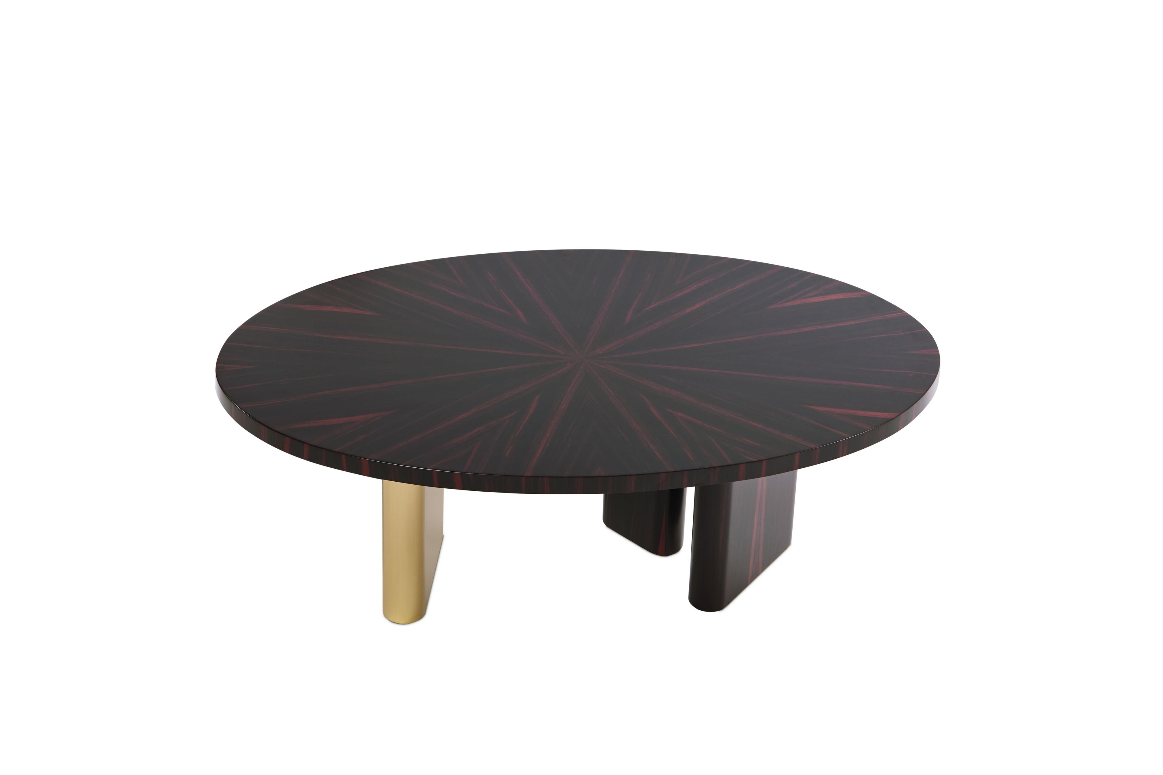 Деревянный овальный журнальный столик Ginger & Jagger PENINSULA ARCH-00068409 - Вид №2