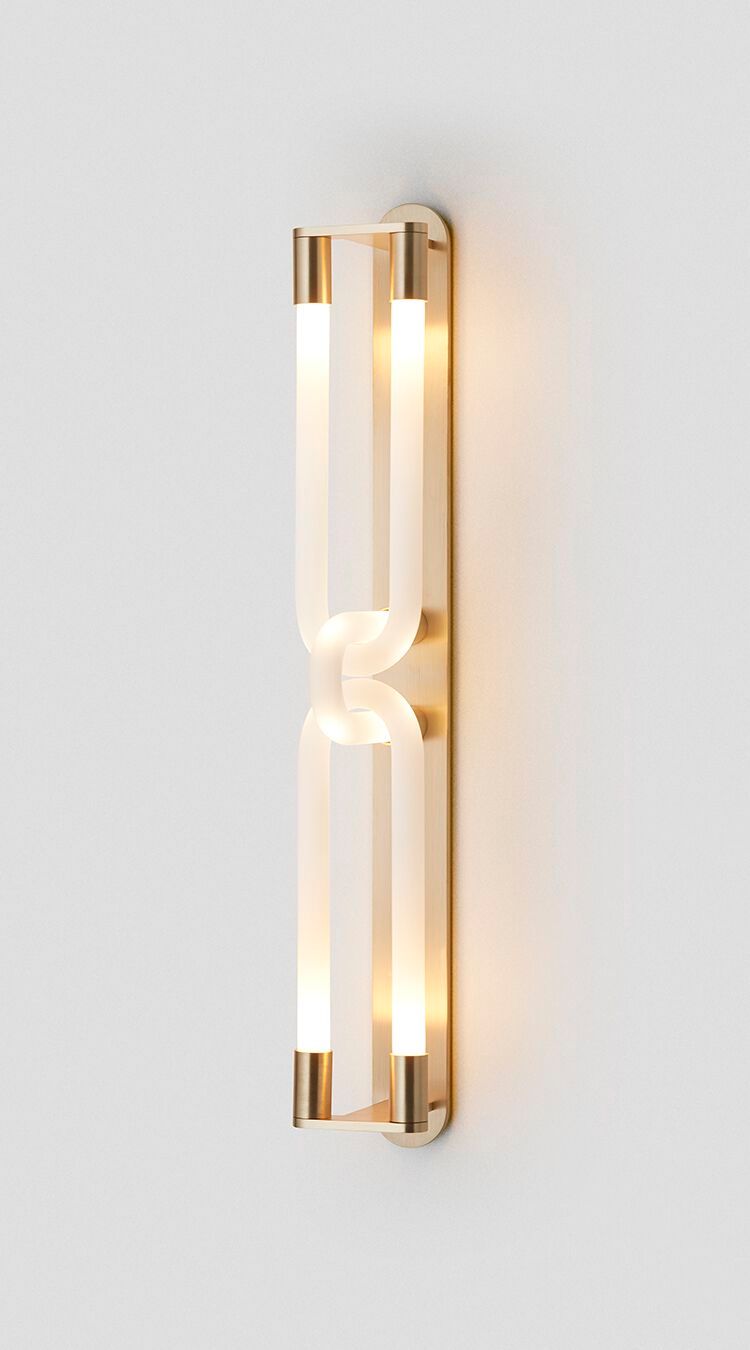 Светодиодные настенные светильники из металла и стекла Articolo Studios Loopi ARCH-00089064 - Вид №1