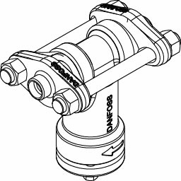 Danfoss FA — сетчатый фильтр с фланцевым присоединением FA 20 Фильтр 006-0074  - Вид №9