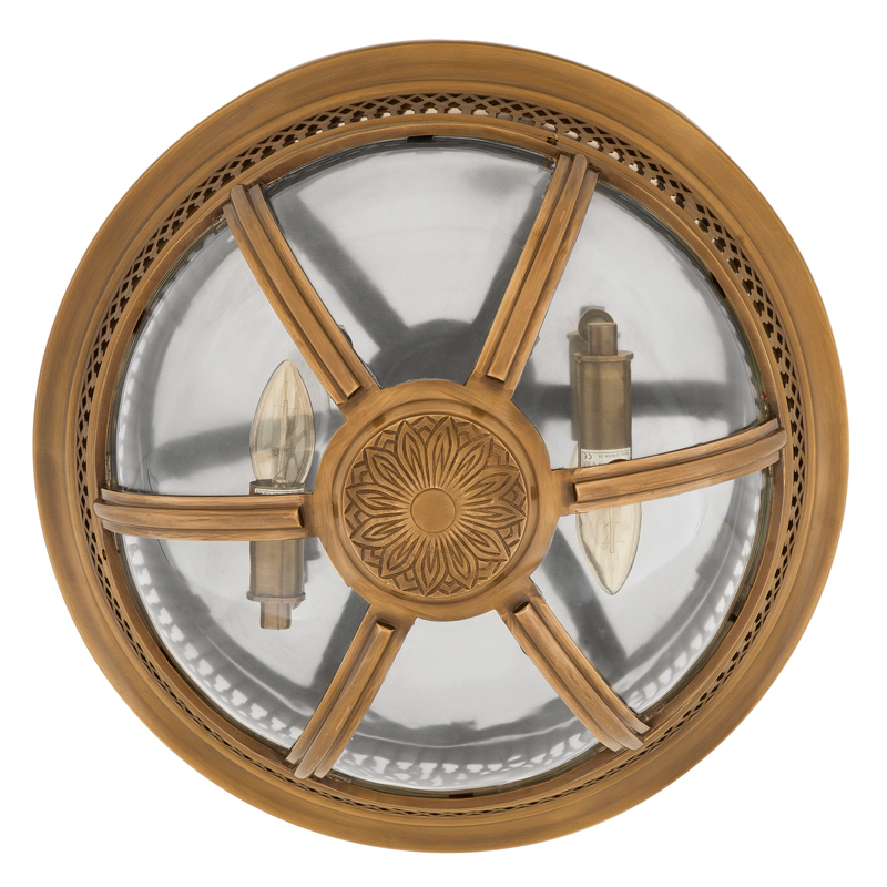 Потолочный светильник Residential от Eichholtz Латунь 109130 EICHHOLTZ ДИЗАЙНЕРСКИЕ, EICHHOLTZ 062490 Латунь;прозрачный  - Вид №3