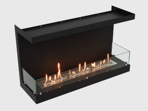 90721318 Биокамин встраиваемый фронтальный глухой LuxFire 1100 М STLM-0354685 LUX FIRE