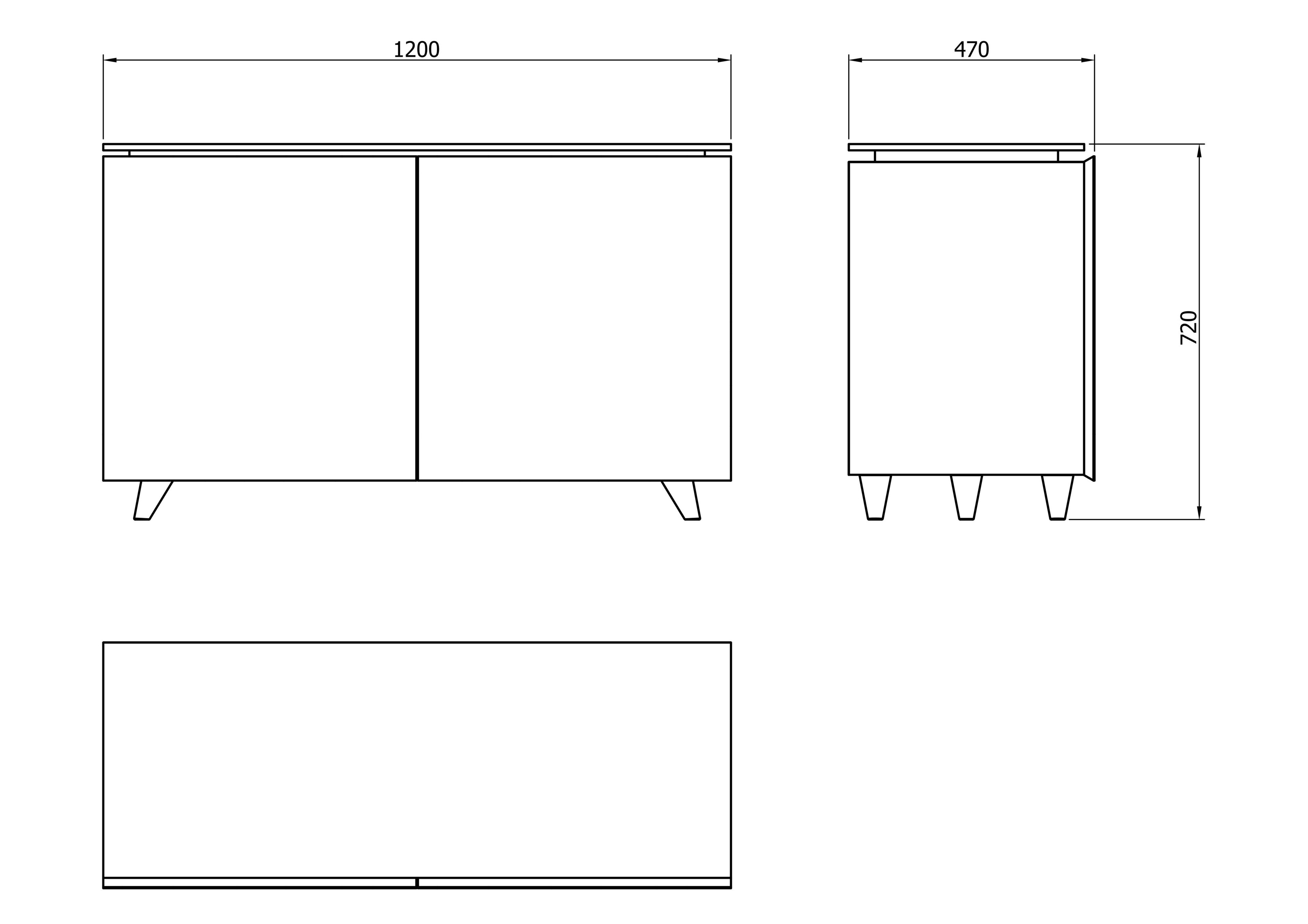 Шкаф из PaperStone® и дерева с распашными дверями Agon Essence RE-WOOD ARCH-00002079 - Вид №2