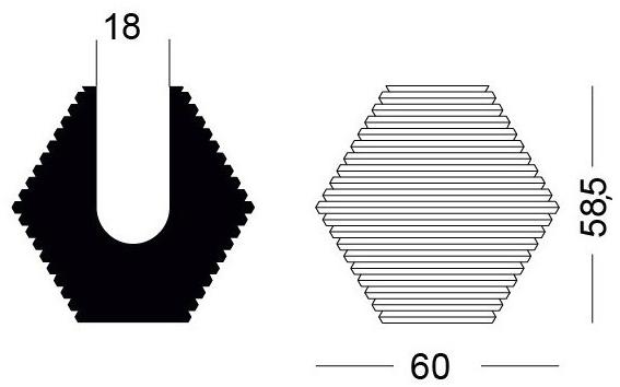 PIMAR Каменная ваза Лечче  46a, 46b  - Вид №4