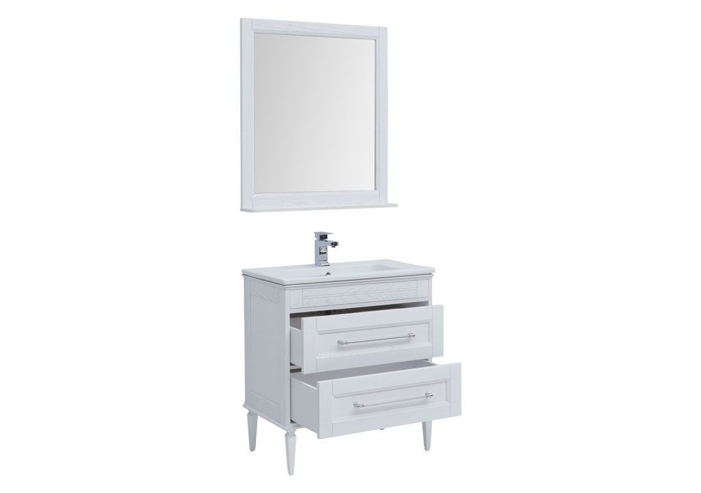 Мебель для ванной Aquanet Бостон 80 ясень 00212008 - Вид №1