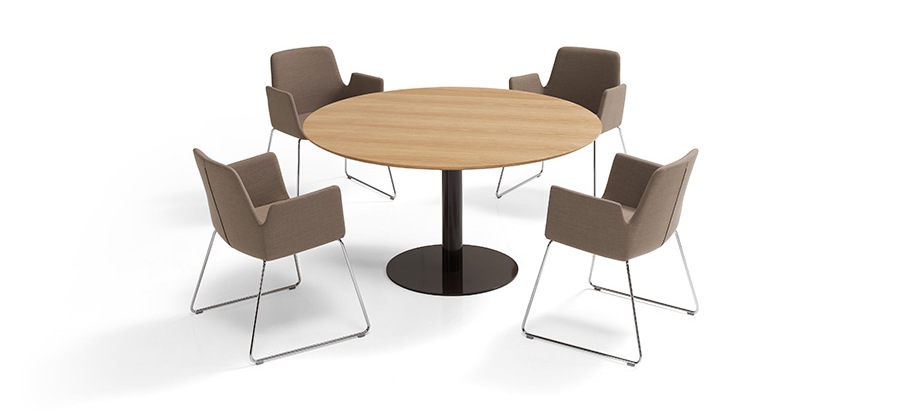 004051 Круглый стол INCLASS Flat Santreyd - Вид №2