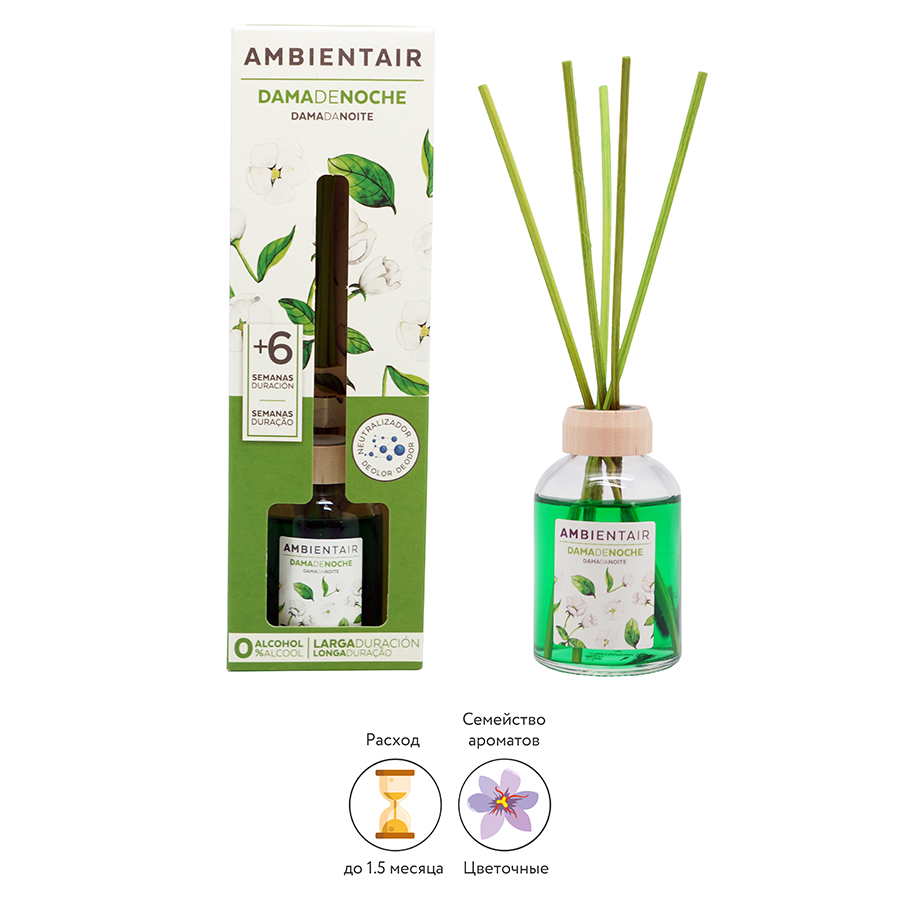 MK050DNNF Диффузор ароматический весенний жасмин 50 мл Ambientair  - Вид №1