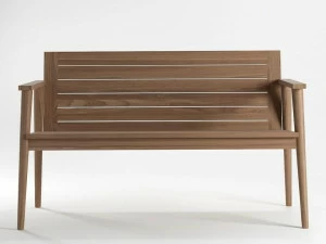 KARPENTER Садовая скамейка из тика с подлокотниками Vintage outdoor Vo12-t