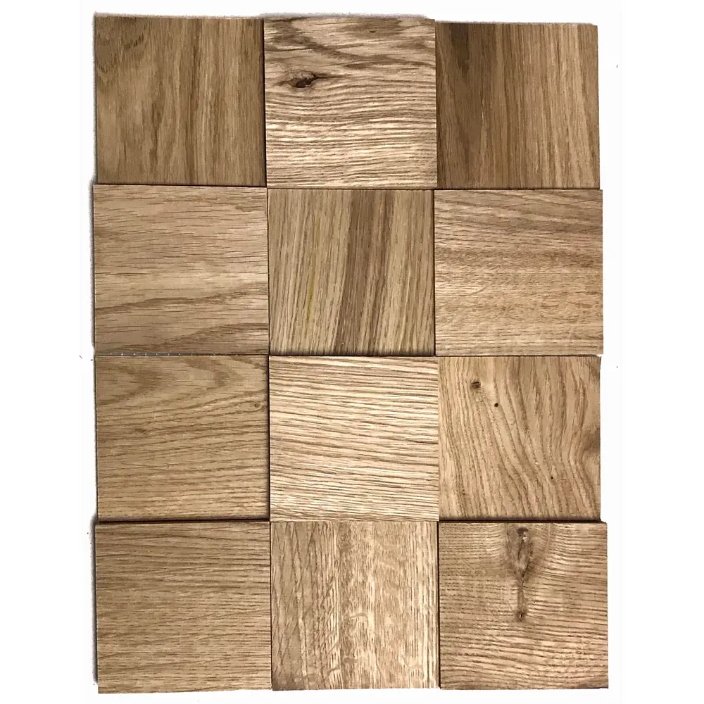 3D мозаика Arabesco экзотик дуб 100x100 мм 7 шт. 0.84 м² 83986092 STLM-2056693 