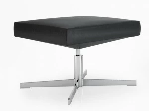 moooi Кожаная подножка с 4 спицами Jackson