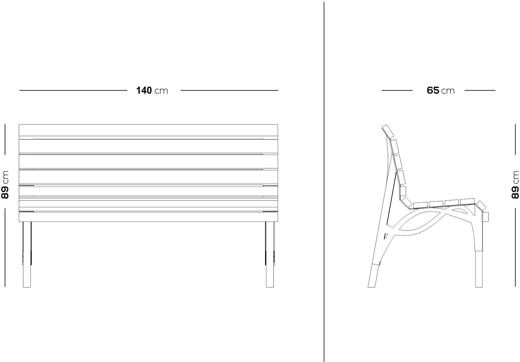 Arpe studio Садовая мебель из стали и дерева  Flw  - Вид №1