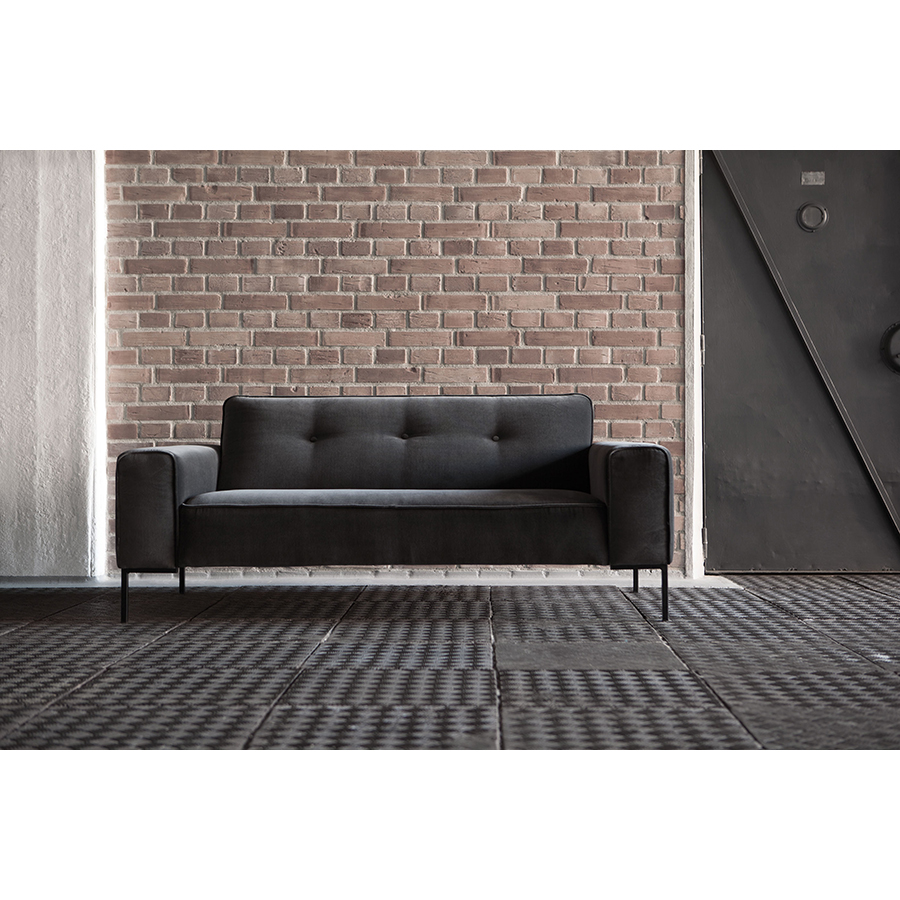 Диван Ville, двухместный, светло-серый Sits S1715 - Вид №1