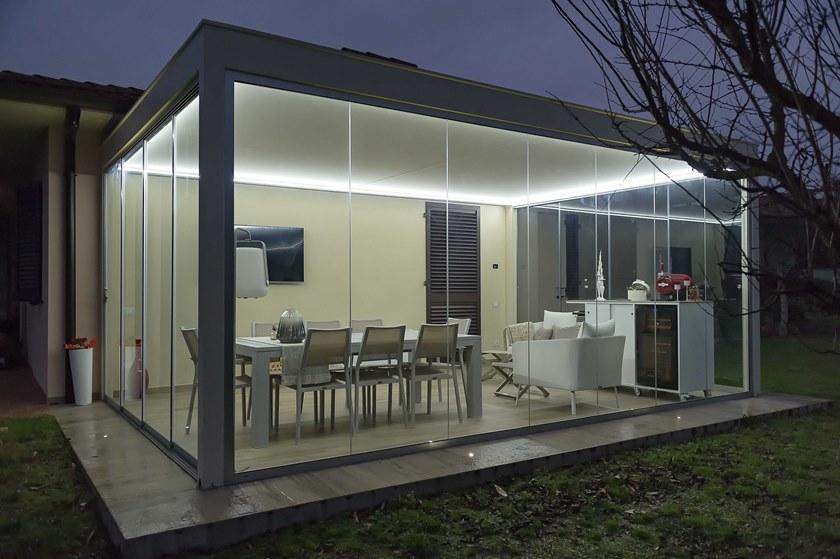 L'Officina by Adami Пристроенная пергола из металла sun-id-1378706 - Вид №2