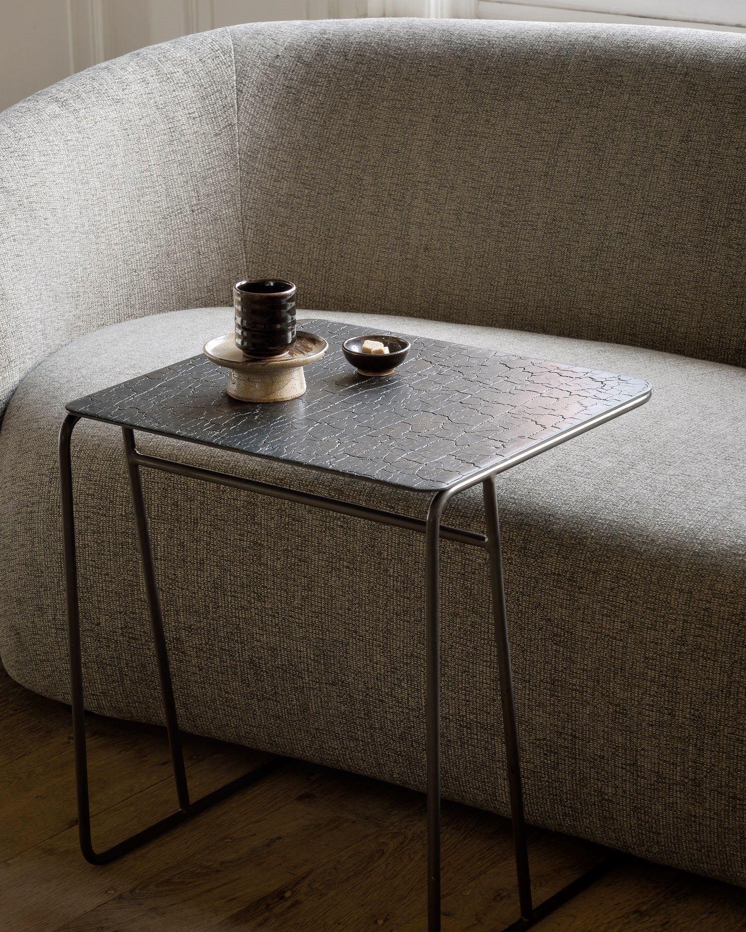 Металлический прямоугольный журнальный столик Ethnicraft Ellipse ARCH-00048438 - Вид №7