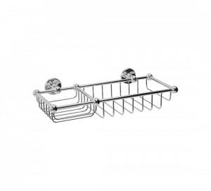 Gentry Home Керамический держатель стакана Queen Хром GH102110