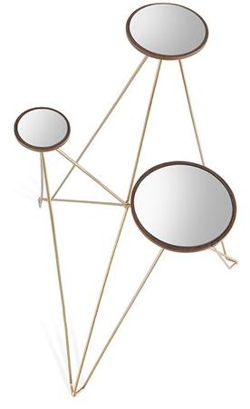 Gianfranco Ferré Home Высокий металлический стол Effiel sun-id-1445504 - Вид №2