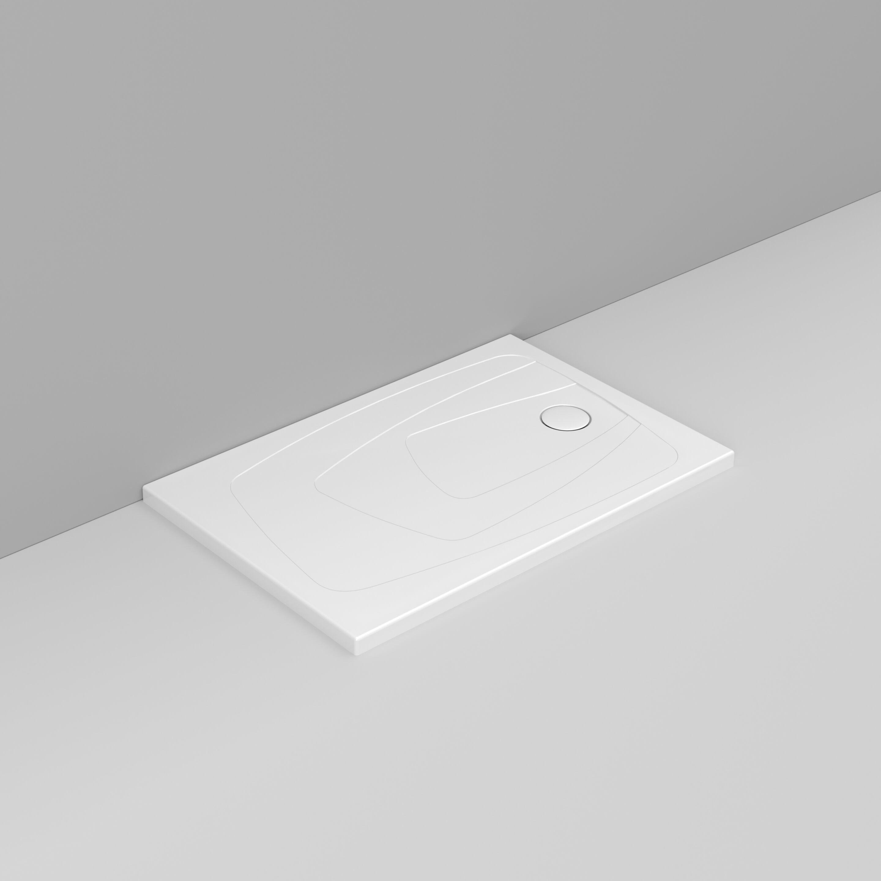Керамический нескользящий прямоугольный поддон для душа Ceramica Dolomite за пределами ARCH-00148401 - Вид №202