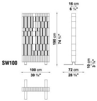 B&B Italia Войлок разделитель Softwall sun-id-1447060 - Вид №4