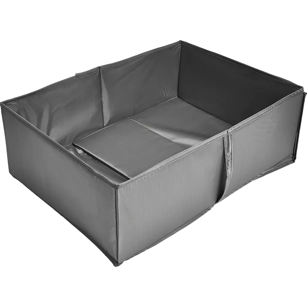 Santreyd — Складной короб для хранения с крышкой, серый 85817680 STLM-1089024 - Вид №3