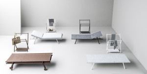 Алюминиевая кровать с порошковым покрытием с откидывающейся спинкой с колесами