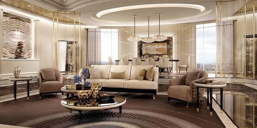 Turri Мягкий кожаный диван по контракту Noir sun-id-1507660 - Вид №1