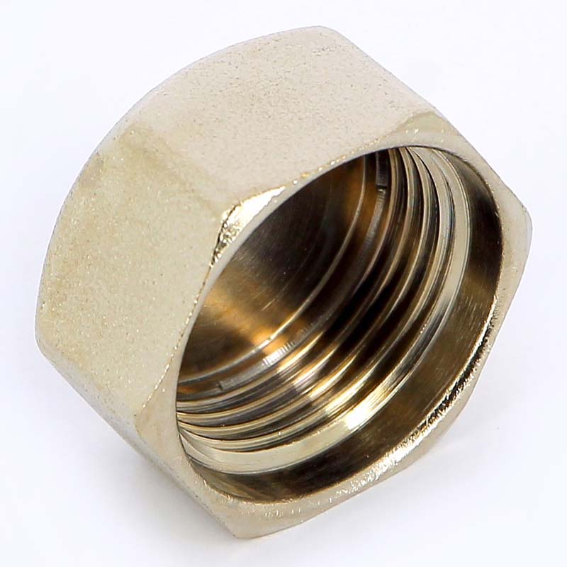 Заглушка с внутренней резьбой никелированная TIEMME 3/4" 1500197 - Вид №2