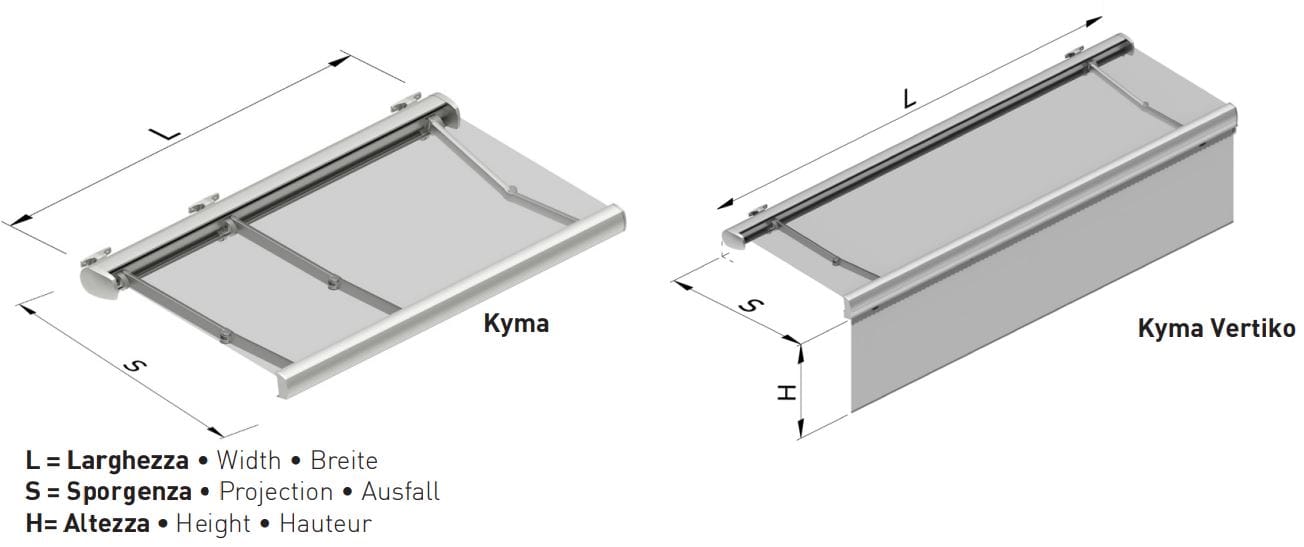 Тент с подлокотниками Gaviota KYMA VERTIKO ARCH-00075438 - Вид №2