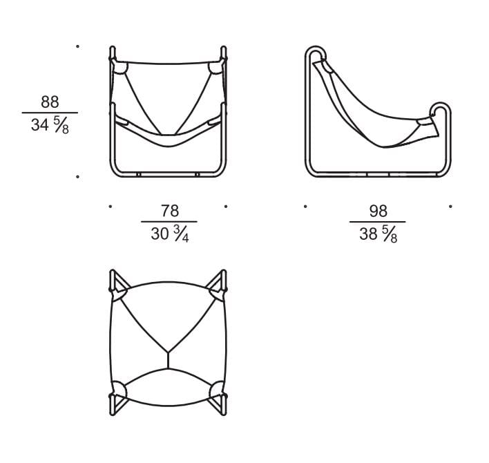 Кожаное кресло Busnelli иконы ARCH-00135547 - Вид №5